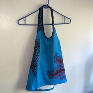 NEW WITHOUT TAGS WOMEN’S SHEBEEST SILVERBELLA MEDIUM CYCLING HALTER TOP